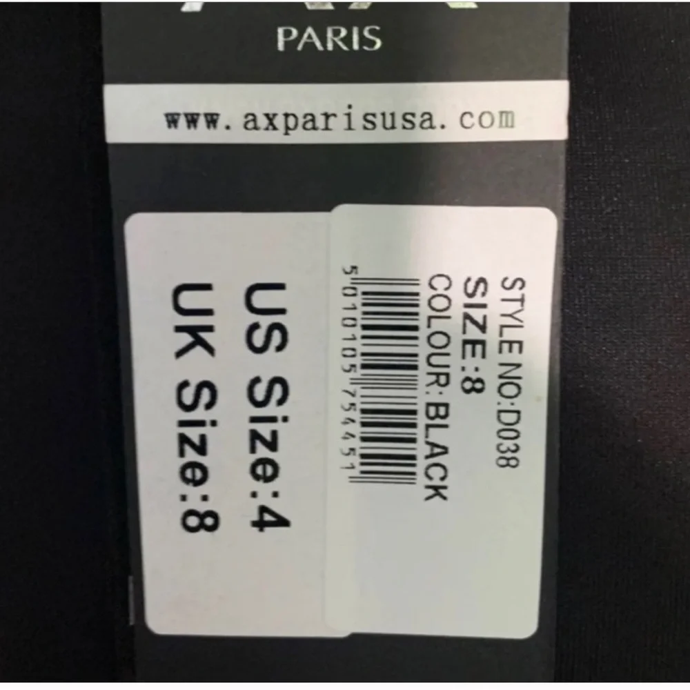 AX Paris ASOS Midi V X Back BodyCon Dress - Picture 4 of 5